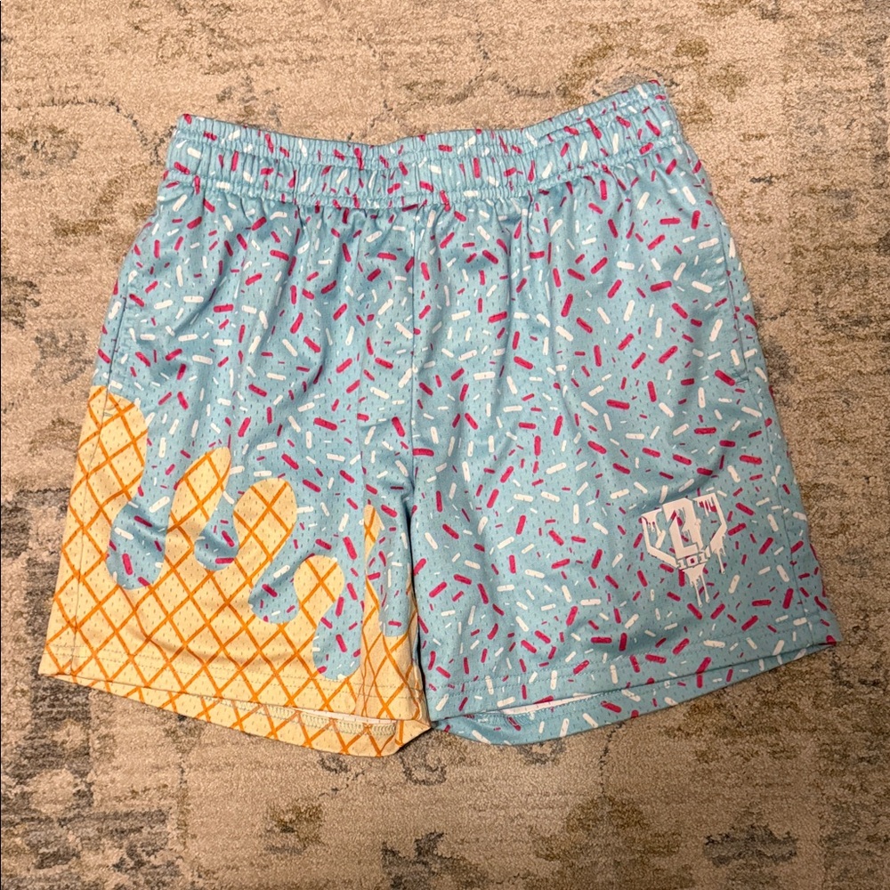 Drip Ice Cream Baseball 101 Shorts